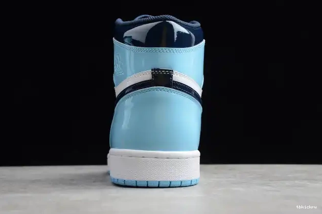 Rep TBkick 1 Jordan Retro CD0461-401 UNC Patent OG Air High 0502